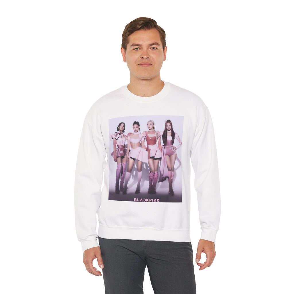 K-Pop Girl Group Photo Crewneck Sweatshirt
