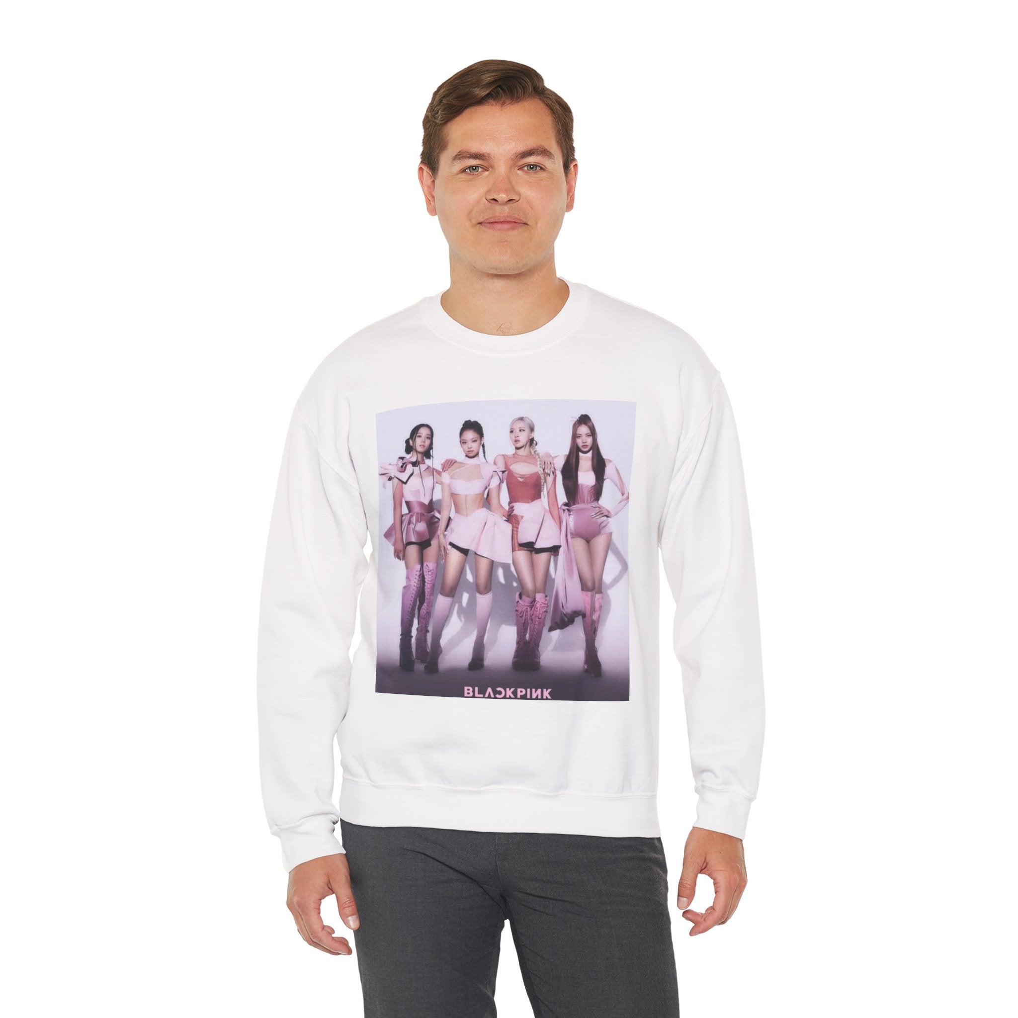 K-Pop Girl Group Photo Crewneck Sweatshirt