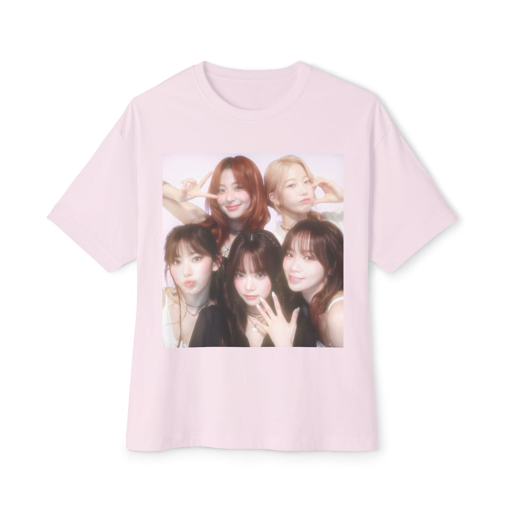 Photo-Print Boxy Tee — Kpop girl group Graphic T-Shirt