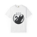 Black Swan Wings BTS T-shirt | Front Swan Crest Back Angel Wings