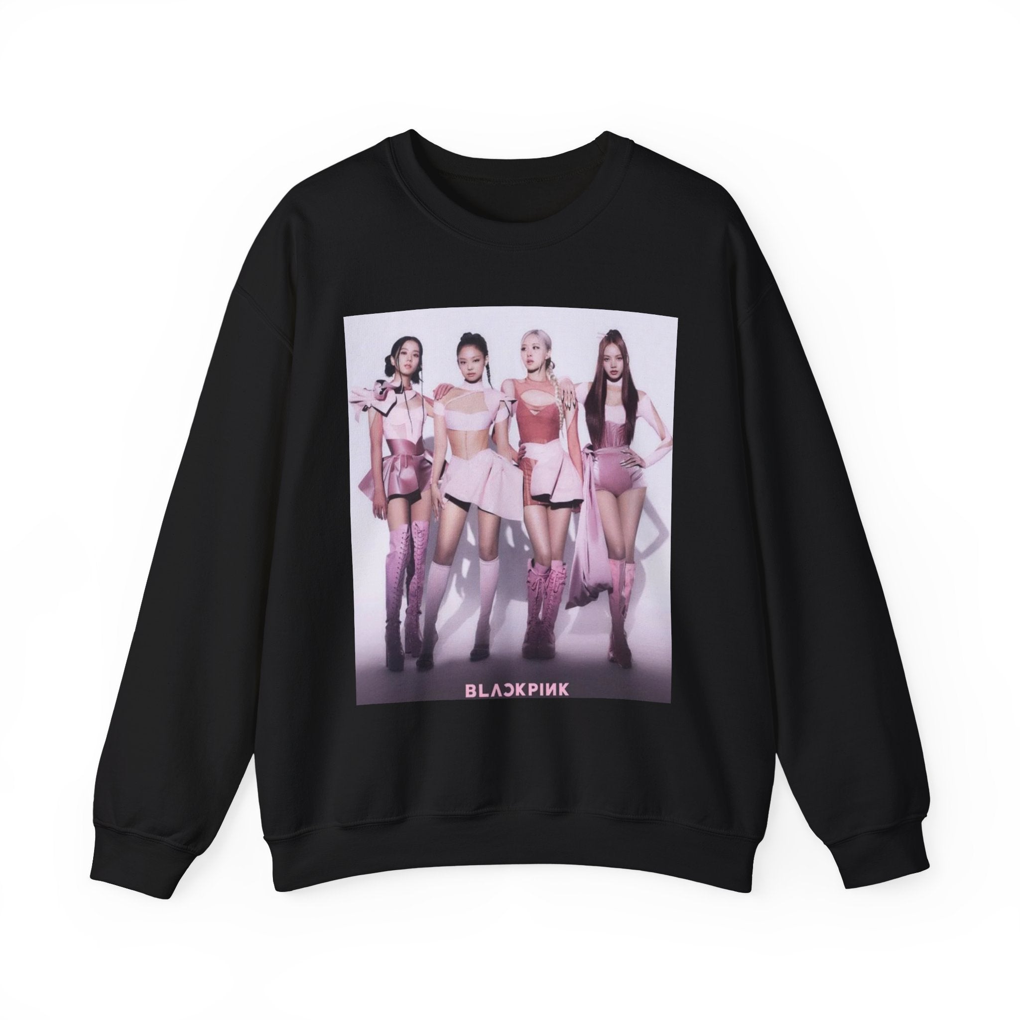K-Pop Girl Group Photo Crewneck Sweatshirt