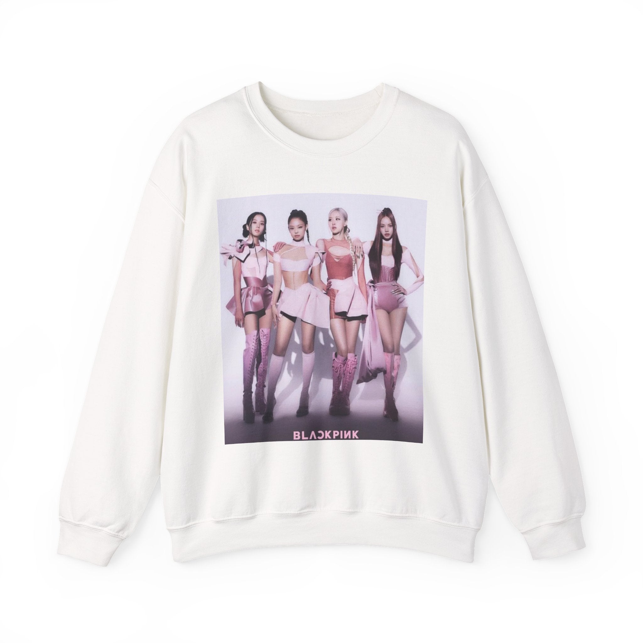 K-Pop Girl Group Photo Crewneck Sweatshirt