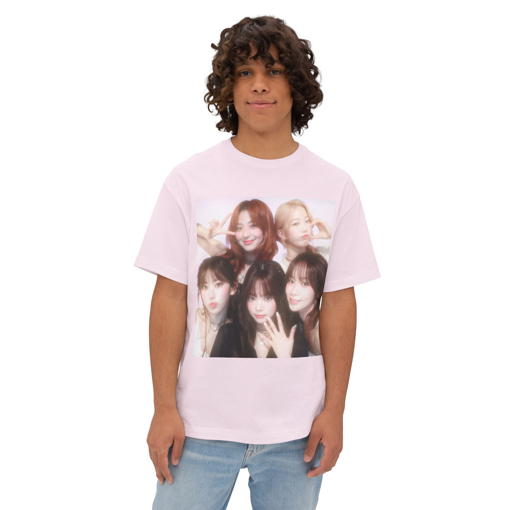 Photo-Print Boxy Tee — Kpop girl group Graphic T-Shirt
