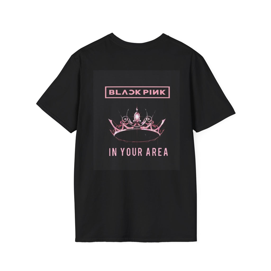 Silhouette Graphic T-Shirt – Retro Pink Dance Crew Tee