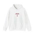 I Love You V heart Hoodie | Y2K slogan, nostalgic typography