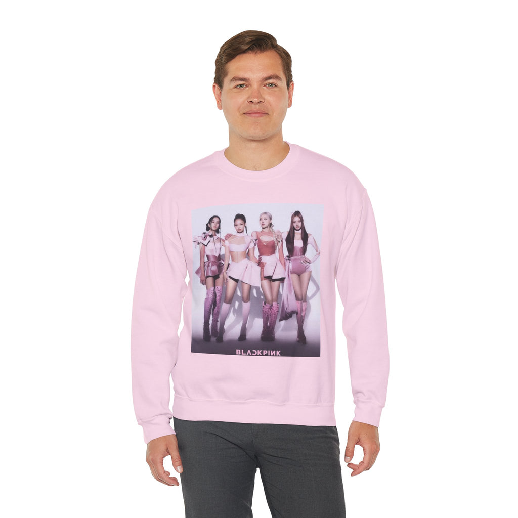 K-Pop Girl Group Photo Crewneck Sweatshirt