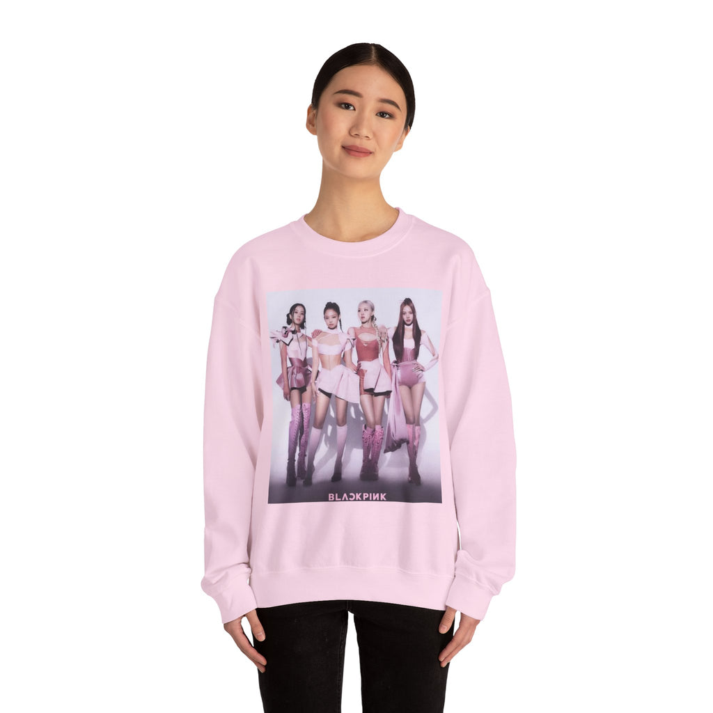 K-Pop Girl Group Photo Crewneck Sweatshirt