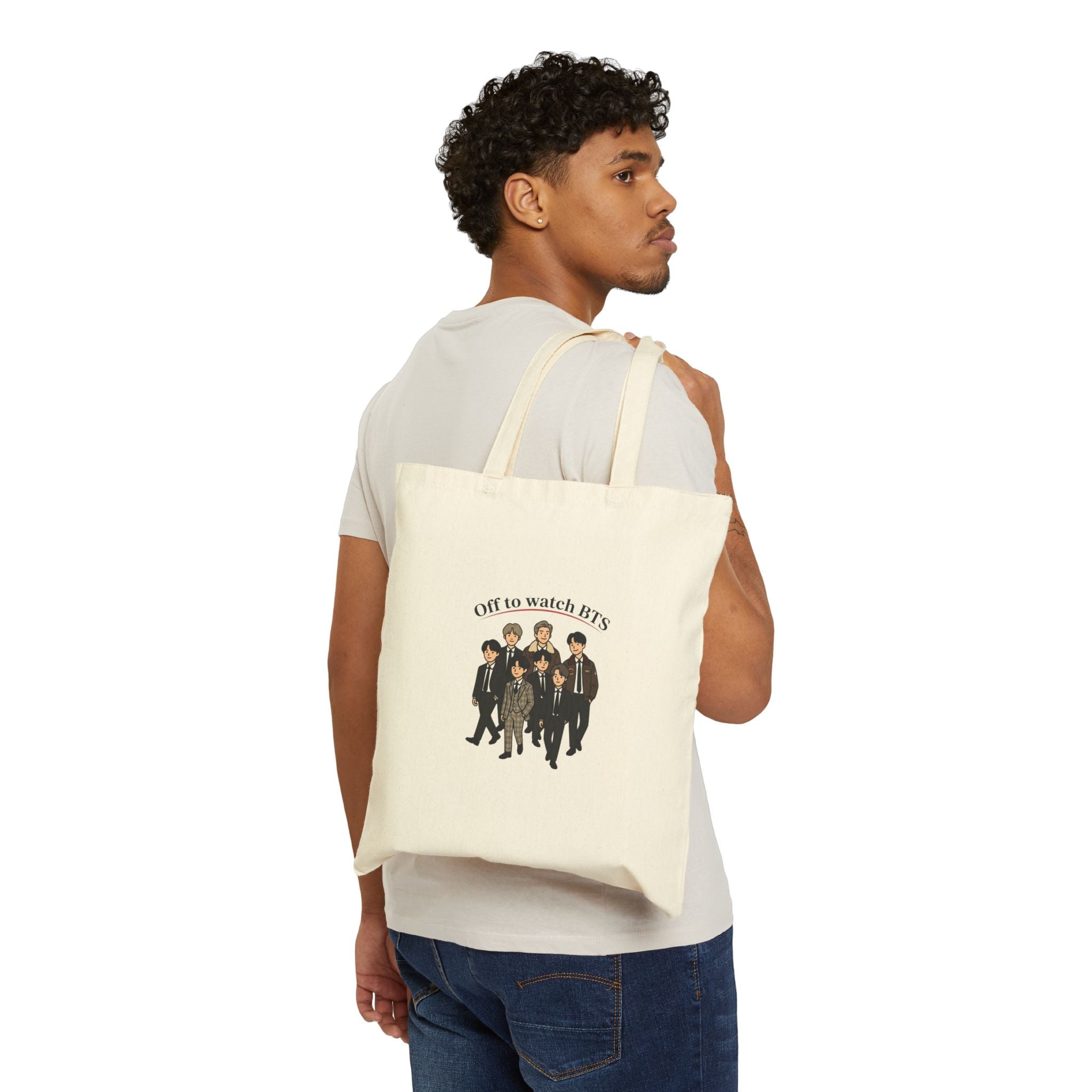 Cute Bangtang Boys tote bag